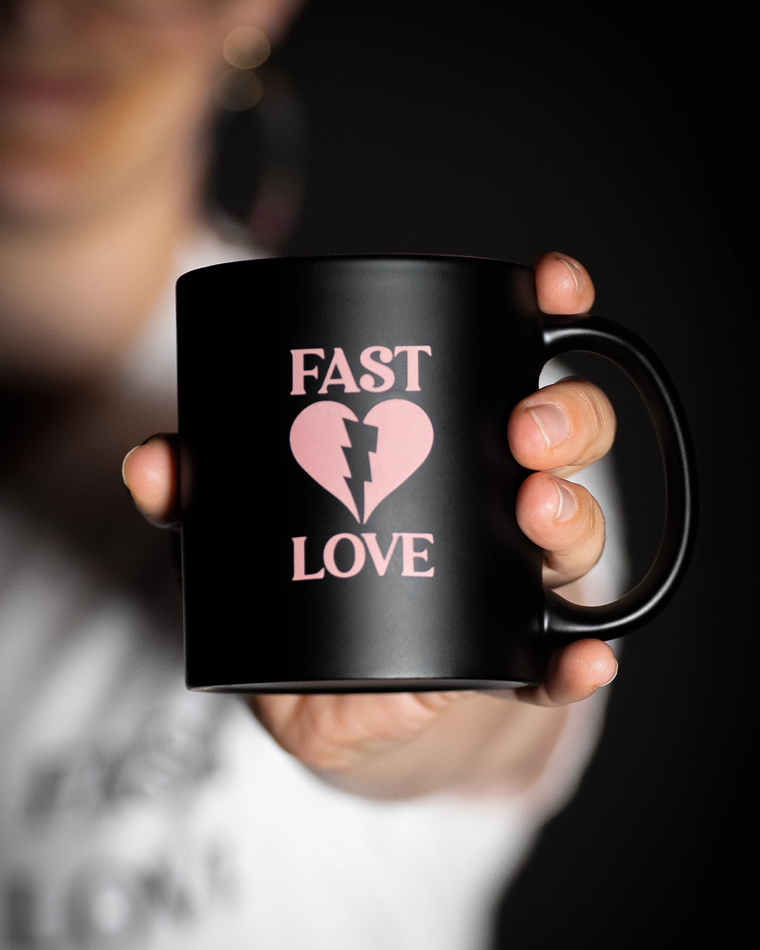 Fast Love Mug Black merchandise