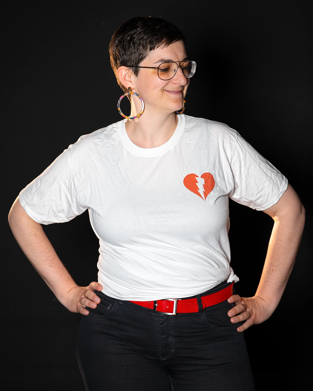 Fast Love T Shirt Valentines White merchandise